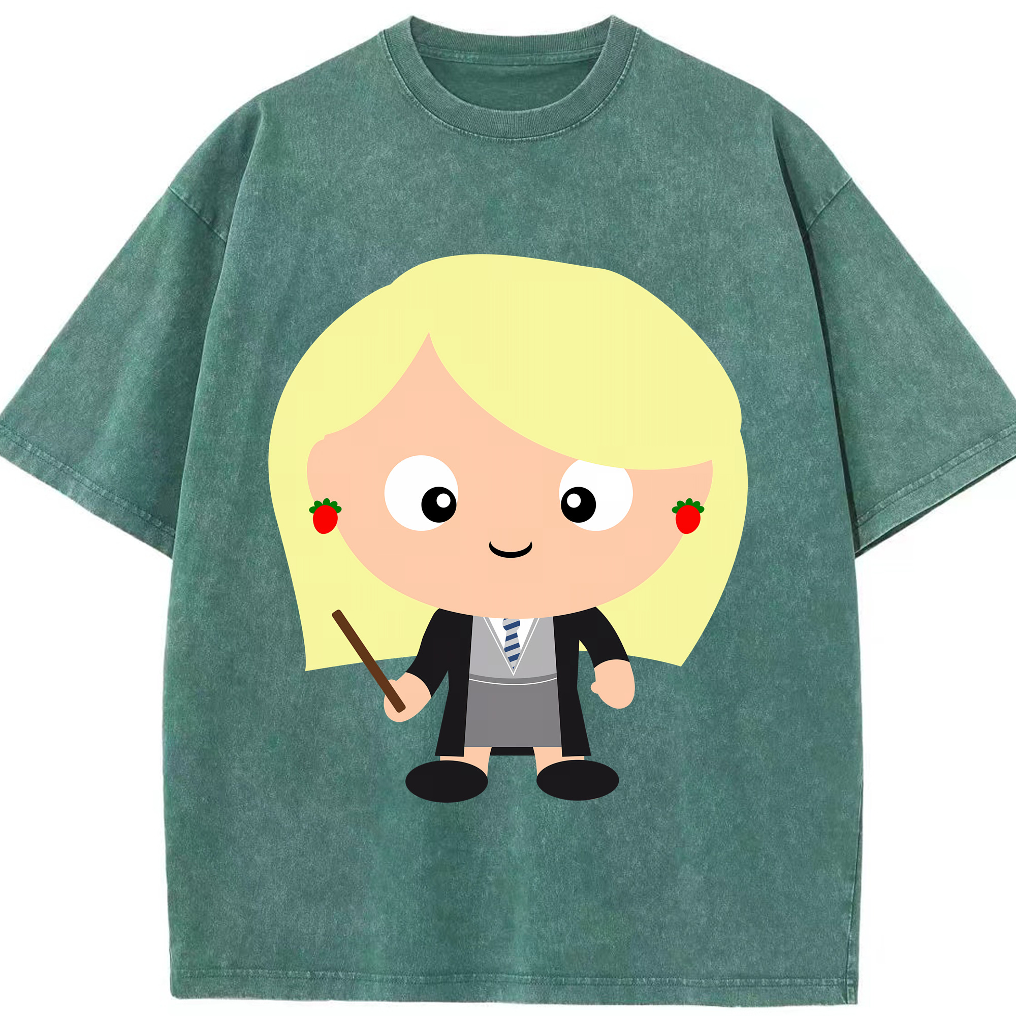 （画像用） Harry Potter ハリー・ポッターシリーズ 綿100% ヴィンテージ風 半袖Tシャツ（フロントプリント）